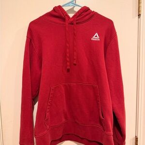 Reebok Men's Bold Red Hoodie